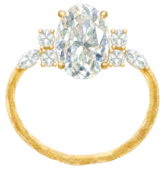 Her engagement ring